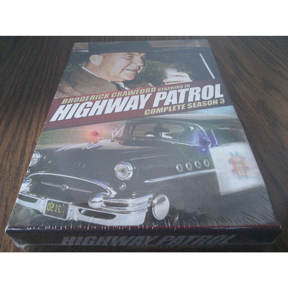 Highway Patrol Complete Season 3 DVD Set (1957-1958 MGM) - Picture 1 of 4